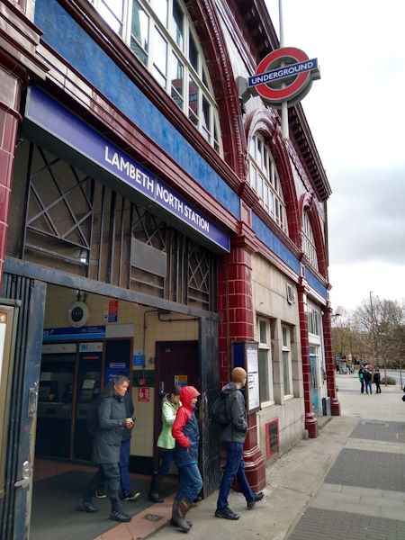 Lambeth North station